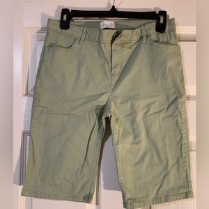 Kids Children’s Place light Green Jean Shorts Size 16